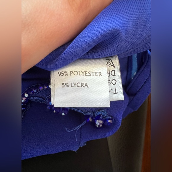 Allure Royal Blue Evening Dress - Picture 11 of 13